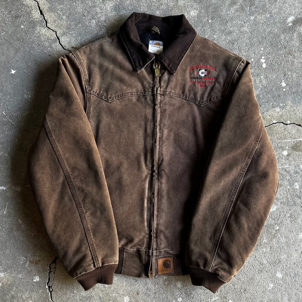 Carhartt J14 CHT brown santa fe work wear jacket